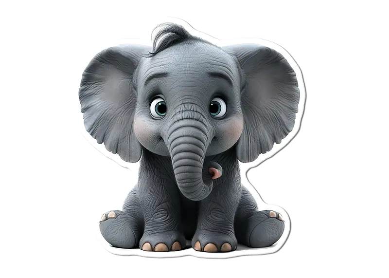 Cute Little Elephant