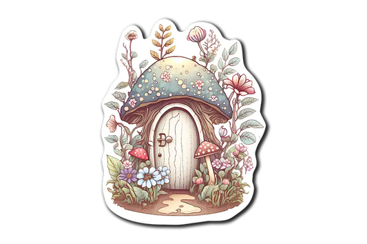 Mushroom Fairy Door