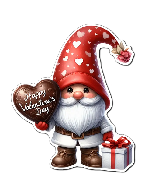 Gnome Happy Valentines Day