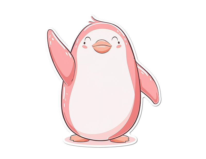 Pink Penguin