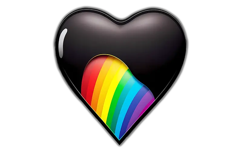 Rainbow Heart