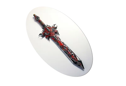 Red Inferno Sword