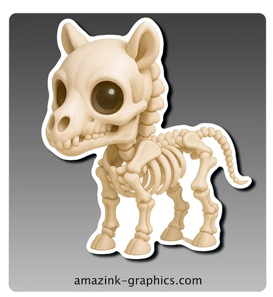 Chibi Skeleton Horse