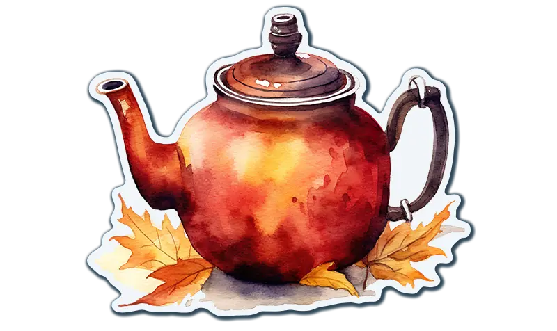 Autumn Teapot